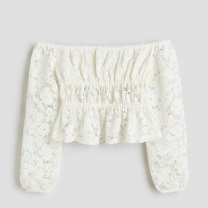 Lace Off the Shoulder Top